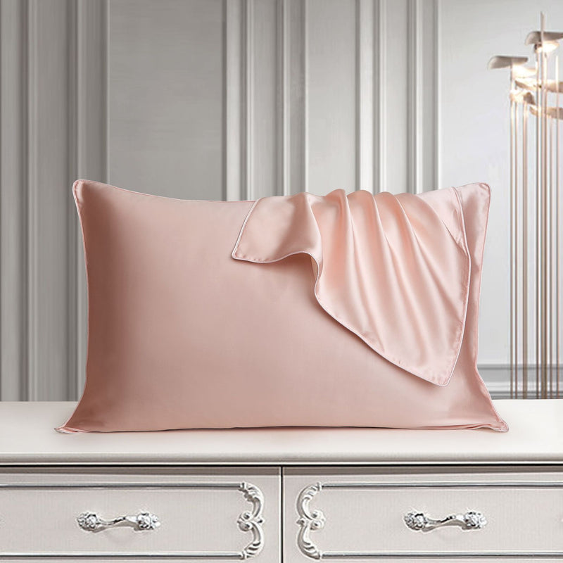 Funda de almohada de seda Funda de almohada de seda pura Funda de almohada de seda real Funda de almohada de seda natural