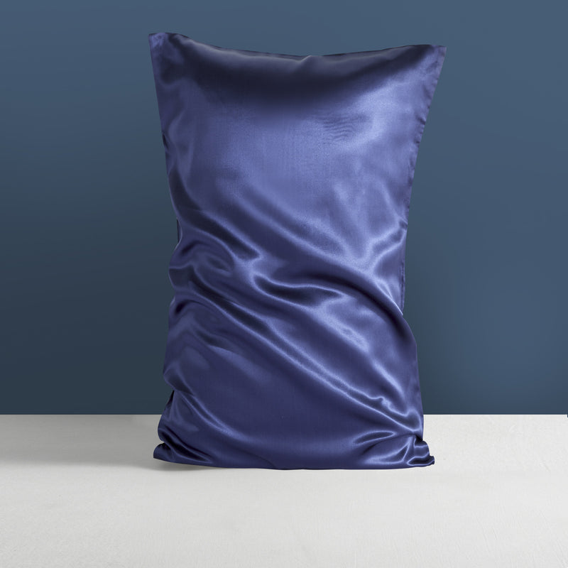 Funda de almohada de seda de doble cara para dormir pesada de seda