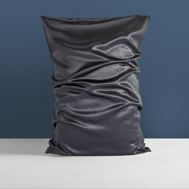 Funda de almohada de seda de doble cara para dormir pesada de seda