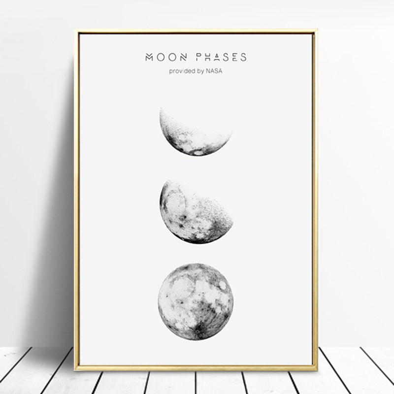 Eclipse personality modern simple hanging painting