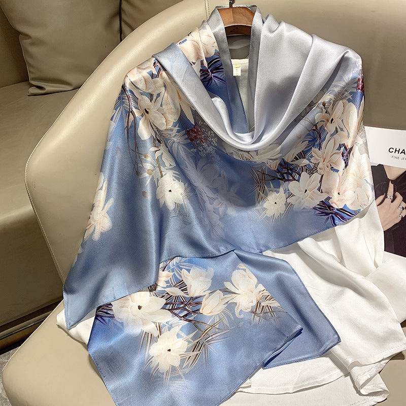 Bufanda larga de seda de alta gama de Hangzhou Silk