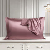 Funda de almohada de seda Funda de almohada de seda pura Funda de almohada de seda real Funda de almohada de seda natural