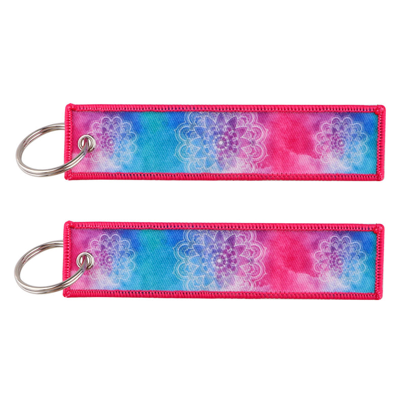 Moon Eclipse Weaving Mark Keychain Lanyard