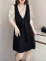 Vestido de mujer de seda morera