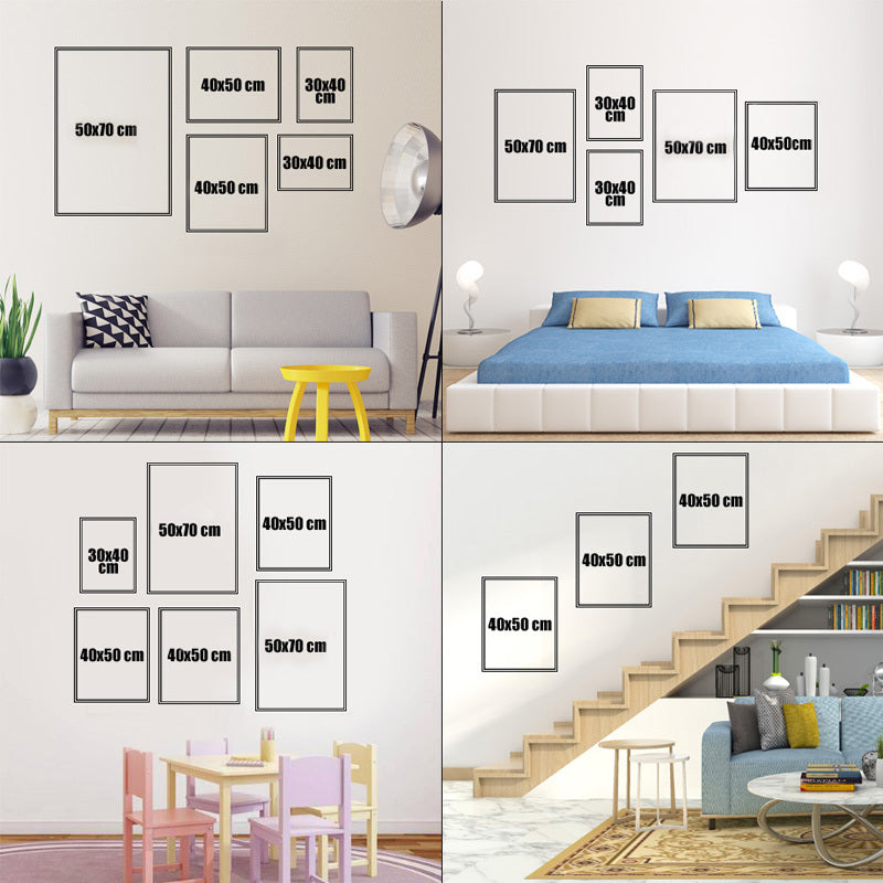Eclipse personality modern simple hanging painting