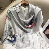 Bufanda larga de seda de alta gama de Hangzhou Silk