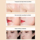 Primer de maquillaje, base de poros invisibles, corrector iluminador, crema Lazy Cream