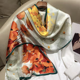 Bufanda larga de seda de alta gama de Hangzhou Silk