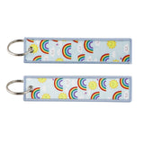 Moon Eclipse Weaving Mark Keychain Lanyard