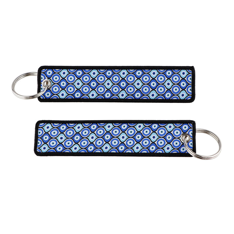 Moon Eclipse Weaving Mark Keychain Lanyard
