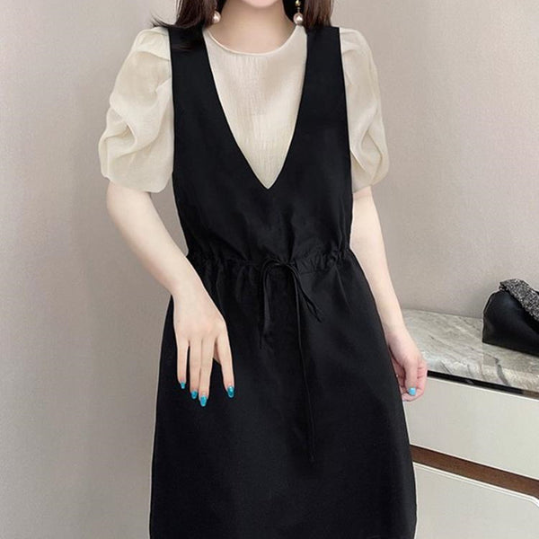 Vestido de mujer de seda morera