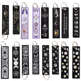 Moon Eclipse Weaving Mark Keychain Lanyard