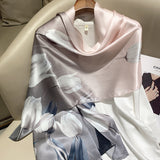 Bufanda larga de seda de alta gama de Hangzhou Silk
