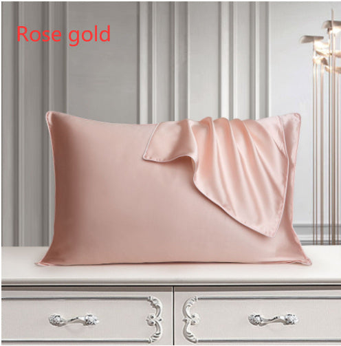 Funda de almohada de seda Funda de almohada de seda pura Funda de almohada de seda real Funda de almohada de seda natural