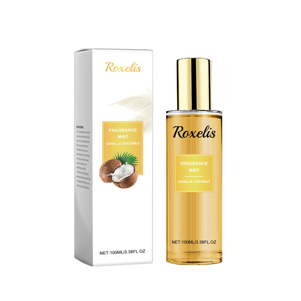 Bruma aromática de vainilla y coco