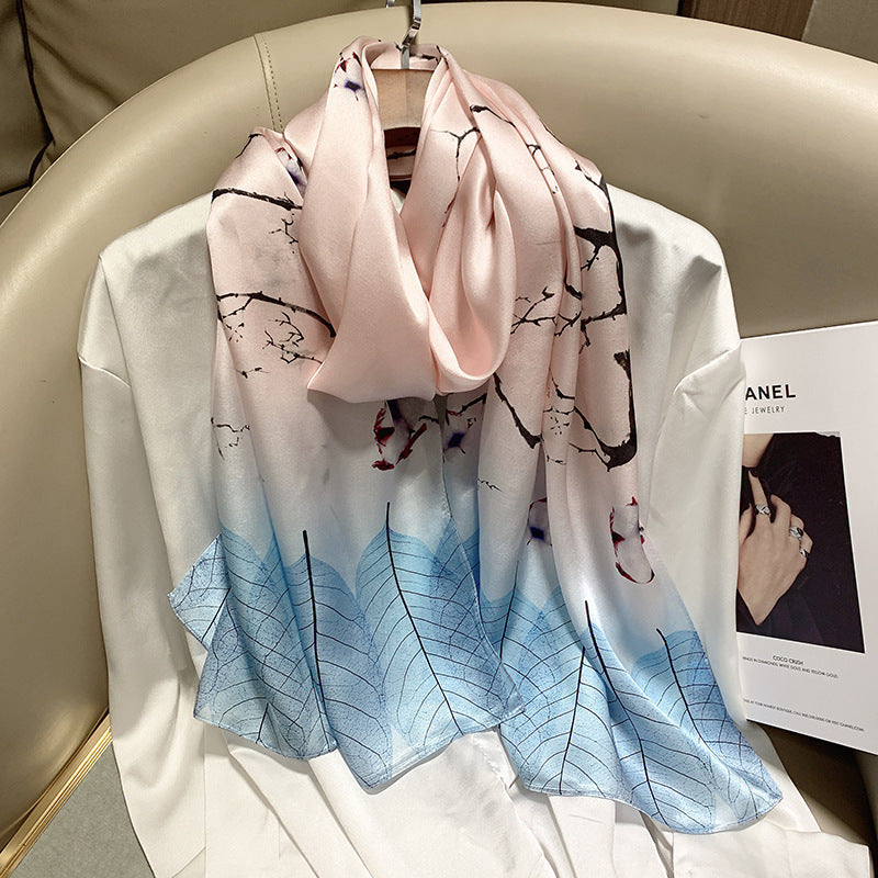 Bufanda larga de seda de alta gama de Hangzhou Silk