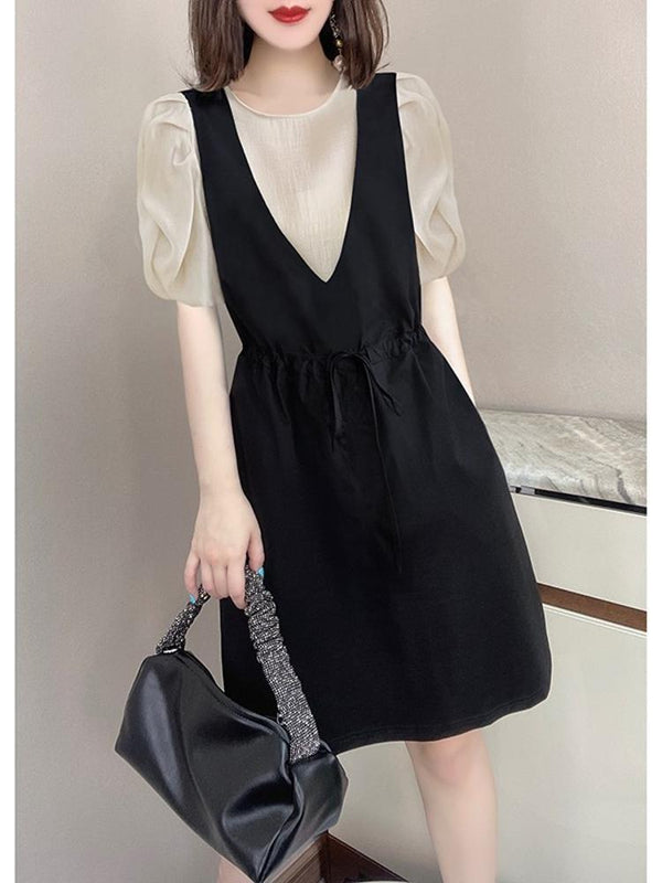 Vestido de mujer de seda morera