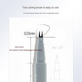 Eyelash Two-claw Eyeliner Eyebrow Pencil Two Claw Eyeliner 2-claw Pen Fork Lower Eyelash Eyeliner
