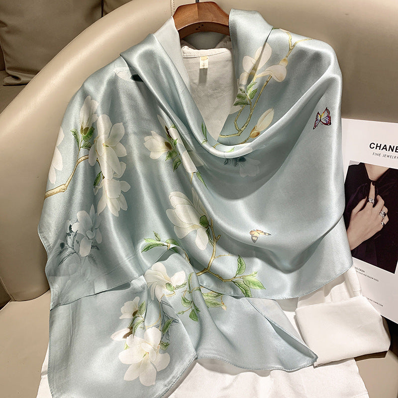 Bufanda larga de seda de alta gama de Hangzhou Silk