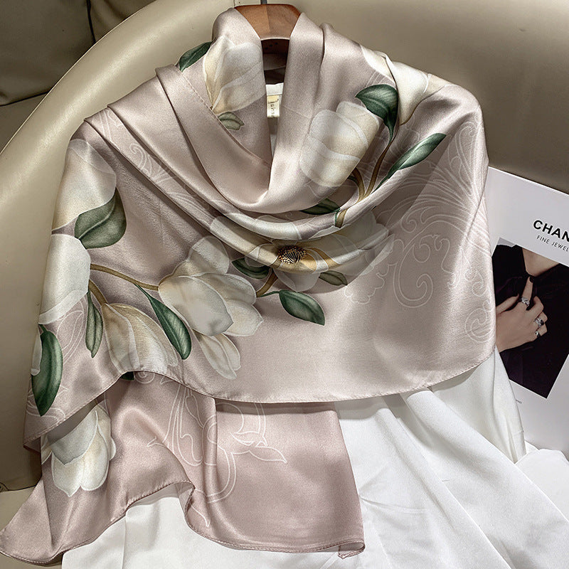 Bufanda larga de seda de alta gama de Hangzhou Silk