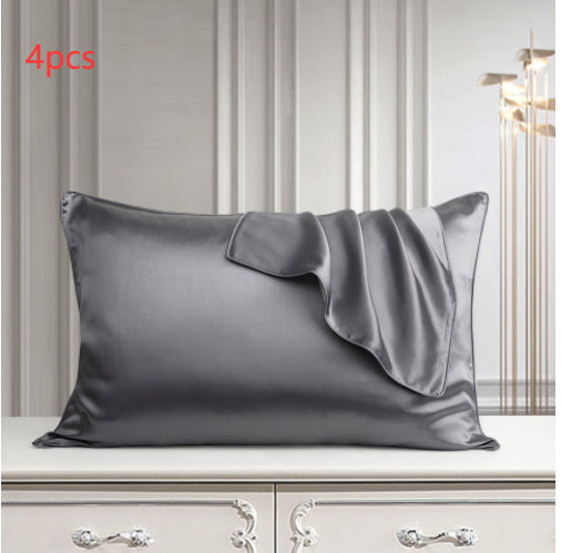 Funda de almohada de seda Funda de almohada de seda pura Funda de almohada de seda real Funda de almohada de seda natural