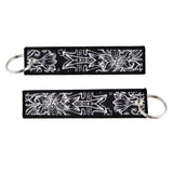 Moon Eclipse Weaving Mark Keychain Lanyard