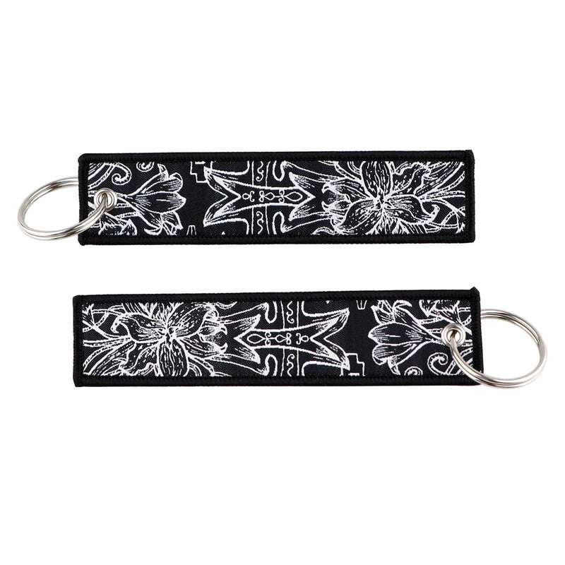 Moon Eclipse Weaving Mark Keychain Lanyard