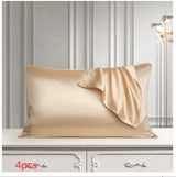 Funda de almohada de seda Funda de almohada de seda pura Funda de almohada de seda real Funda de almohada de seda natural