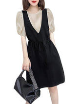 Vestido de mujer de seda morera