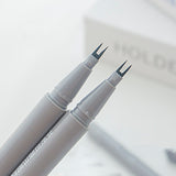 Eyelash Two-claw Eyeliner Eyebrow Pencil Two Claw Eyeliner 2-claw Pen Fork Lower Eyelash Eyeliner