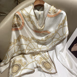 Bufanda larga de seda de alta gama de Hangzhou Silk