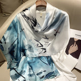 Bufanda larga de seda de alta gama de Hangzhou Silk