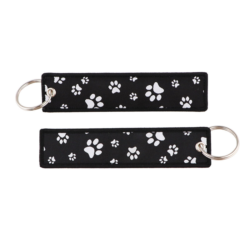Moon Eclipse Weaving Mark Keychain Lanyard